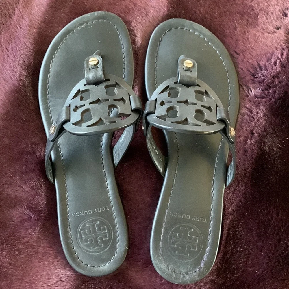 Tory Burch Black Miller Sandal